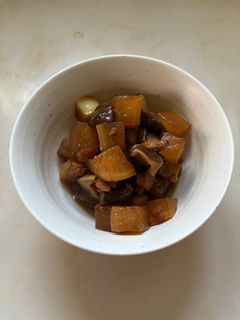 大根と鶏肉と椎茸の煮物-レシピのメイン写真
