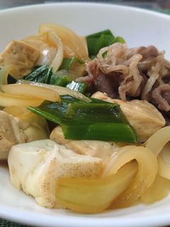 肉豆腐すき焼き-レシピのメイン写真