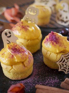 かぼちゃと米粉のマフィン-レシピのメイン写真