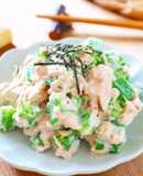 レンジで☆オクラとツナのごまマヨサラダ