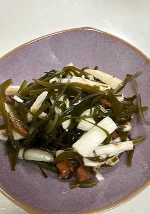 切るだけ！さっぱり！長芋と切り昆布-レシピのメイン写真