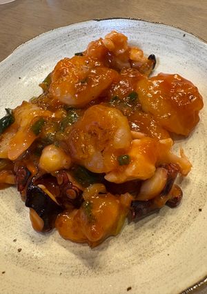エビとタコのチリなし炒め-レシピのメイン写真