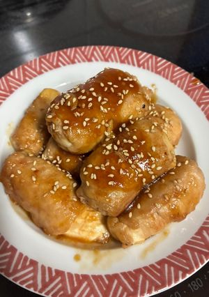 節約の味方！簡単ボリューミーな肉巻き豆腐-レシピのメイン写真