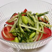 基本からアレンジまで！思わずつくりたくなる「お豆 キュウリ」の