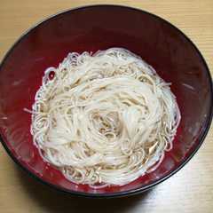 あったかそーめん-レシピのメイン写真