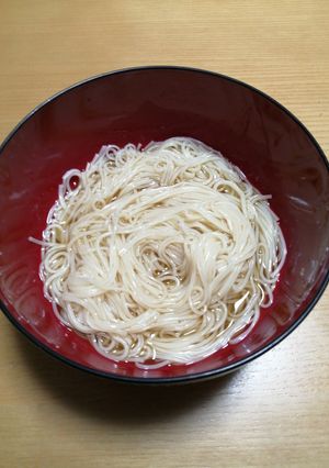 あったかそーめん-レシピのメイン写真