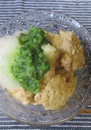 鶏つくねの大根 胡瓜おろし和え😋-レシピのメイン写真