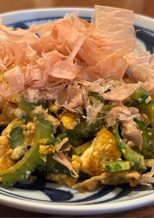 香味ペーストで簡単ゴーヤーチャンプルー！-レシピのメイン写真