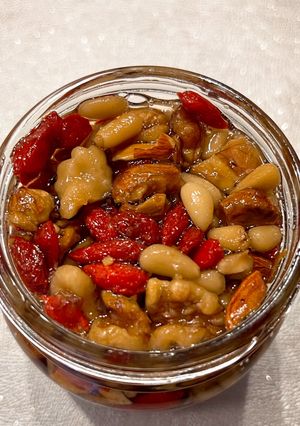 薬膳風ナッツのはちみつ漬け-レシピのメイン写真