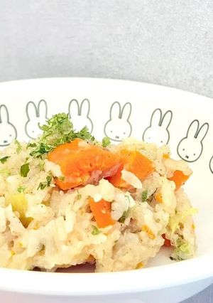炊飯器で簡単♪ツナ（鮭）ごはん【離乳食】-レシピのメイン写真