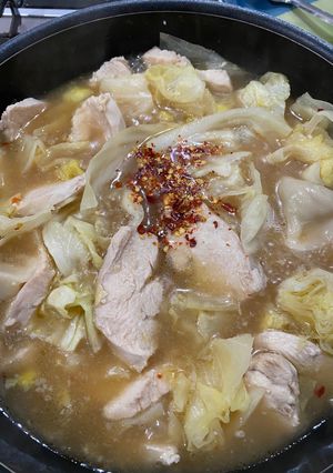 夏だ！鷄ムネ肉とにんにくのスタミナ煮込み-レシピのメイン写真