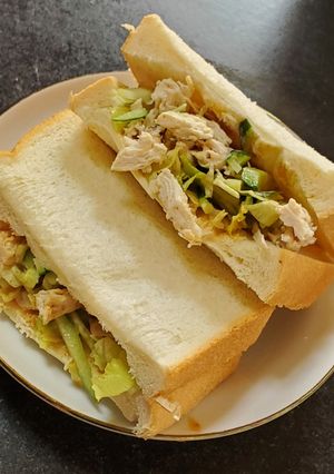 余った棒々鶏サンド-レシピのメイン写真