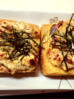 厚揚げツナマヨ焼き-レシピのメイン写真