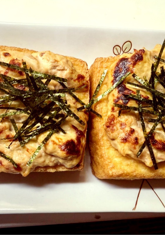 厚揚げツナマヨ焼き-レシピのメイン写真