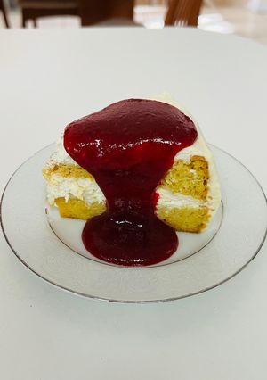 ヨーグルトクリームのオレンジケーキ-レシピのメイン写真