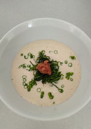 冷製豆腐ポタージュのそうめん-レシピのメイン写真