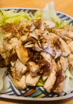とりささみと梅肉炒め-レシピのメイン写真