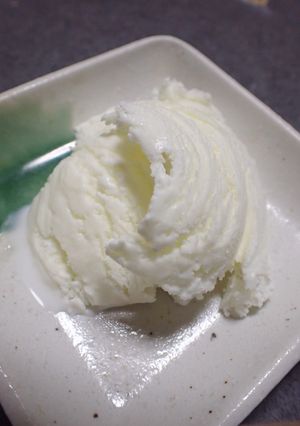 ミルクアイス(加熱あり)-レシピのメイン写真