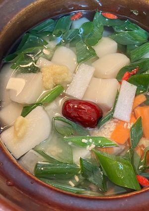 お餅で簡単 参鶏湯-レシピのメイン写真