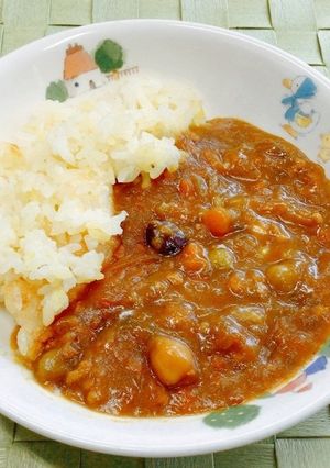 【保育園】まめまめドライカレー-レシピのメイン写真