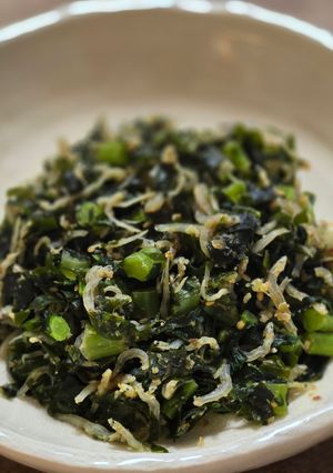 ワカメとジャコと大根の葉の常備菜-レシピのメイン写真