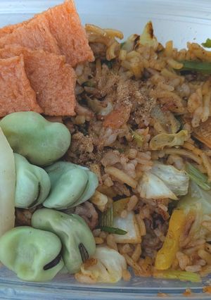 お弁当にも。神戸名物そばめし-レシピのメイン写真