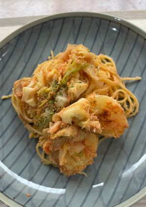じゃが明太子パスタ-レシピのメイン写真