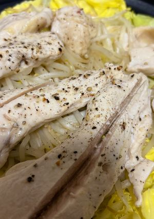 スチームポットで鶏ムネ肉と野菜の蒸し料理-レシピのメイン写真