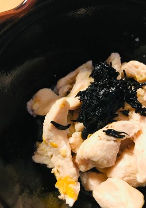 鶏肉とひじきの一品-レシピのメイン写真