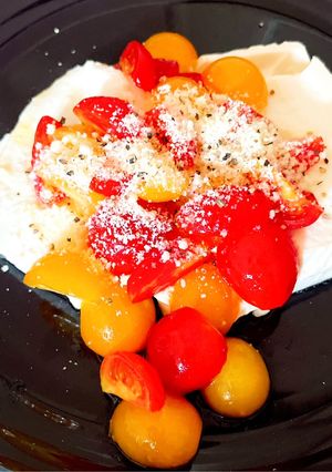 イタリアンな豆腐のミニトマトのせ-レシピのメイン写真
