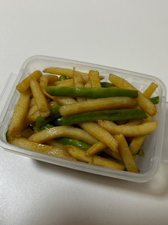 インゲン豆とじゃがいものオイスター炒め-レシピのメイン写真