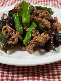 牛肉ときくらげの牡蠣だし醤油炒め-レシピのメイン写真