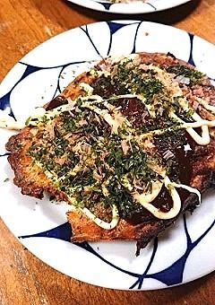 オーブングリルで美味しい米粉のお好み焼き-レシピのメイン写真