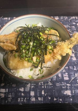 さんま天丼-レシピのメイン写真