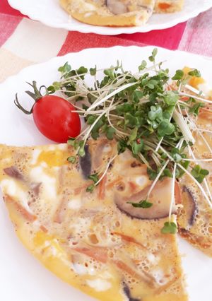 基本の重ね煮で☆簡単オープンオムレツ-レシピのメイン写真