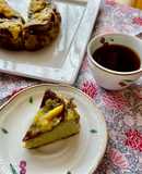 オレンジ抹茶バスクチーズケーキ♡