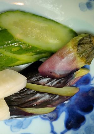 長ナス大根など野菜の端っこぬか漬け-レシピのメイン写真