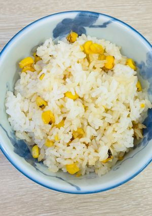 【病院】焼もろこしごはん【給食】-レシピのメイン写真