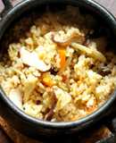 秋ごはん☆生姜香る椎茸の炊き込みご飯
