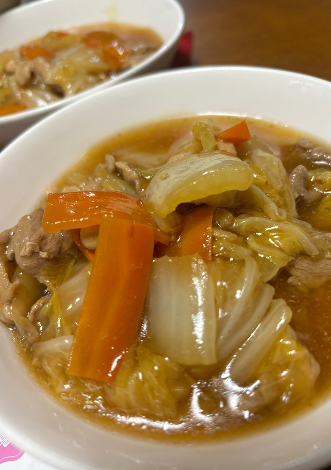 豚こま肉と白菜の旨煮-レシピのメイン写真
