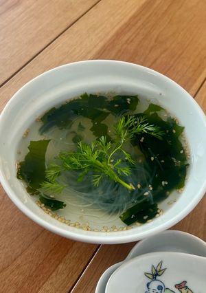 熱湯３分♪わかめの春雨スープ-レシピのメイン写真