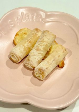 ワンタンの皮で簡単おやつ-レシピのメイン写真