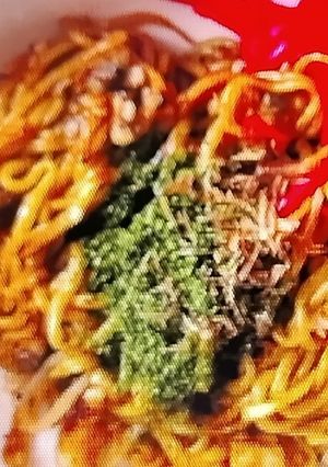 天かす入り肉無し焼きそば-レシピのメイン写真