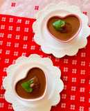 チョコなしレンジで簡単！チョコプリン