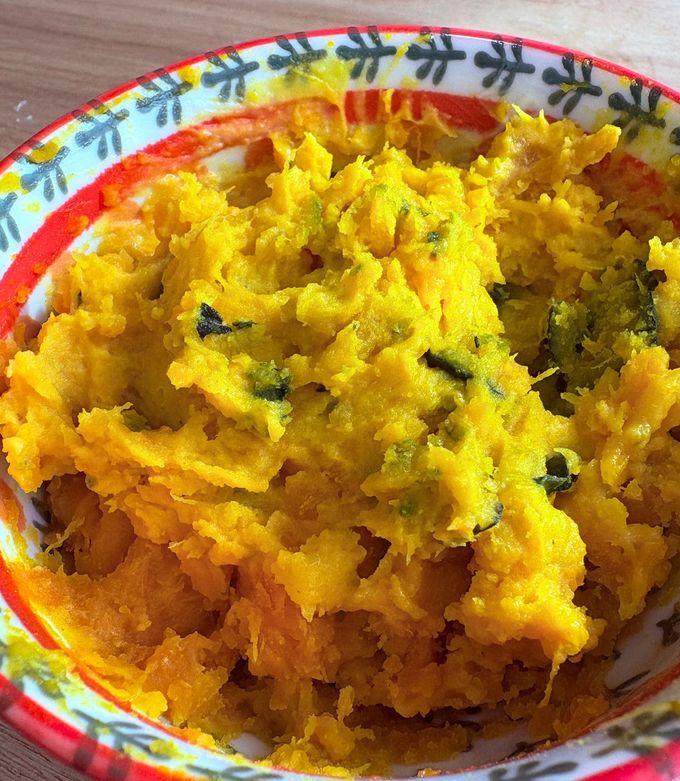 超時短！やさしいかぼちゃサラダ by Saraxxchan 【クックパッド】 簡単