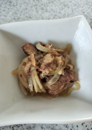 サバ味噌玉ねぎ-レシピのメイン写真