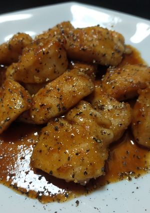 鶏むね肉のガリバタチキン-レシピのメイン写真