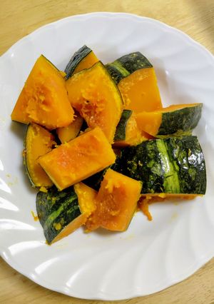 カボチャの白だし煮-レシピのメイン写真
