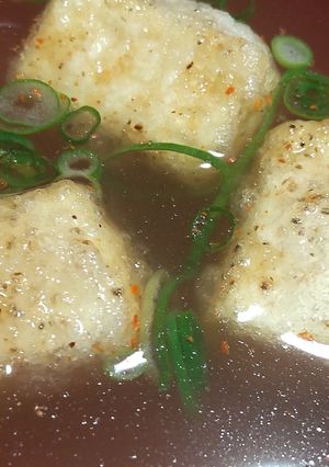 スープたっぷり♡揚げ出し豆腐♪外カリッよ-レシピのメイン写真