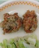 【学校給食】鶏肉のお茶フリッター
